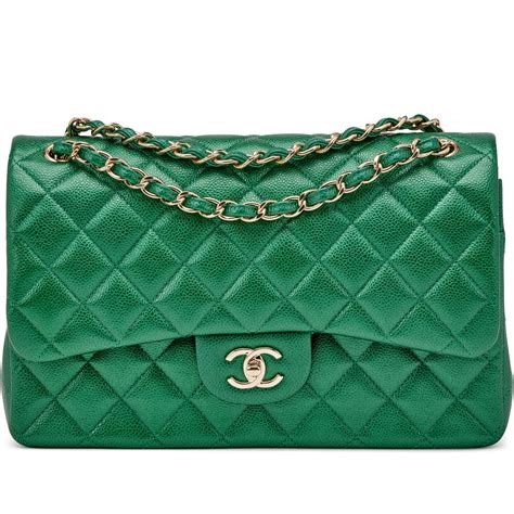 green chanel bag 2018|emerald green Chanel bag.